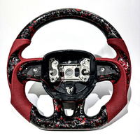 Volant sport en fibre de carbone adapté à la Dodge Charger SRT Durango HELLCAT, vente directe d'usine, personnalisable