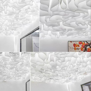 Papel Texturizado Francés de Primera Calidad Resistente al Fuego A1 de FOXYGEN Factory para Decoración de Interiores de Centros Comerciales - Product Image 2