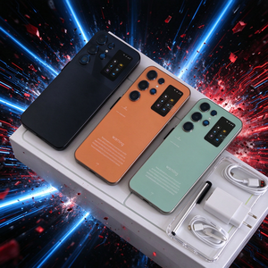 สมาร์ทโฟน S25 Ultra รุ่นปลดล็อค 5G ปี 2026 ที่กำลังเป็นที่ต้องการอย่างมาก หน้าจอโค้ง AMOLED ขนาด 7.3 นิ้ว 144Hz ชิป Deca Core กล้อง 108MP - Product Image 1