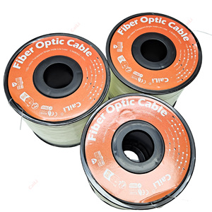 500 metros/lote Nuevo cable de fibra óptica FTTH para interiores G657A2 de 1 núcleo SM Simplex, cable de conexión transparente invisible - Product Image 2