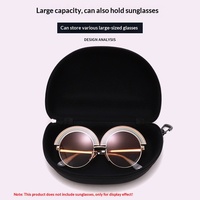 Étui rigide portable antichoc avec fermeture éclair pour lunettes de sport personnalisées de haute qualité (basketball, football et alpinisme)