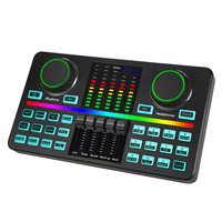 Microphone professionnel monobloc sans condensateur USB, carte de Streaming DJ