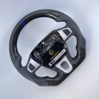 Volant en cuir Alcantara et fibre de carbone véritable forgée sur mesure, idéal pour Renault Fluenceze Megane3 Scenic3