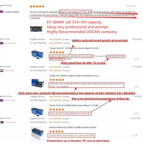 2024 미국 주식 도칸 LF280K V3 8000 사이클 310Ah 280AH 560Ah 105Ah 230Ah 304AH 320AH Lifepo4 3.2V 리튬 이온 48V 태양 전지 배터리