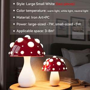 Diseño creativo de lujo Decoración de interiores Seta grande + conjunto pequeño Lámparas - Product Image 4