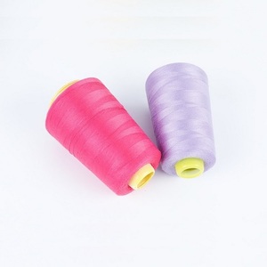 โรงงานราคาฟรีตัวอย่าง100% โพลีเอสเตอร์40/2ด้ายเย็บ40S 2ด้ายเย็บ3000หลา - Product Image 2