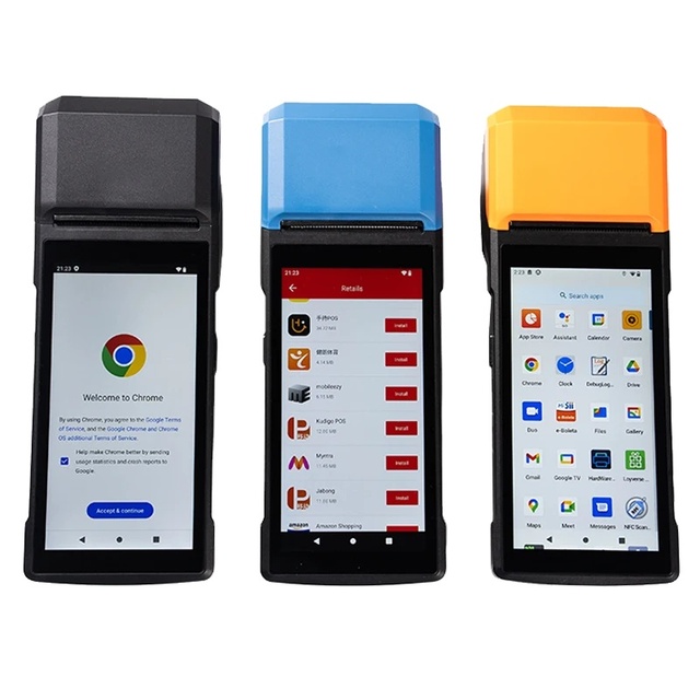 Wholesale Cheapest Price Q1 Q2 5.5 Inch 4G Loyverse Pos Systems Handheld Android 13.0 Pos Tablet Cashier Pos Machine