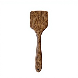 Espátula de Madera Maciza de Estilo Chino, Duradera y Ecológica, Utensilio de Cocina de Madera Natural - Product Image 2