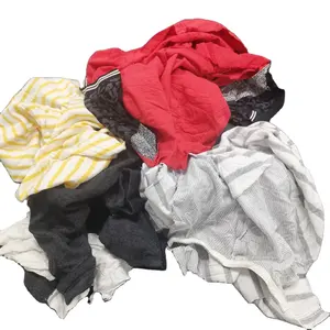 Industrial Cleaning Cloth Wash Clothing Rags T Shirt White Cotton Cleaning Wiping Rags