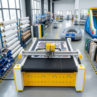 Machine de découpe numérique à alimentation automatique pour la production de bâches en PVC et de matériaux pour bateaux gonflables