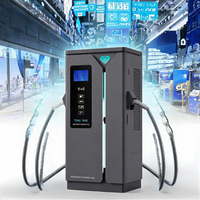 Station de recharge rapide DC pour véhicules électriques OEM ODM commerciale à double borne 320 kW