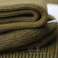 Chaussettes hautes en acrylique et laine, rembourrées, couleur vert armée, de la marque Sock Factory Commando