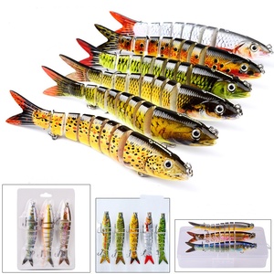 Byloo Artificiel Swimbait 19g Flottant Big 5 Multi Jointed Swim Bait Making Leurres en plastique dur <span class=keywords><strong>Leurre</strong></span> de pêche en vente - Product Image 2