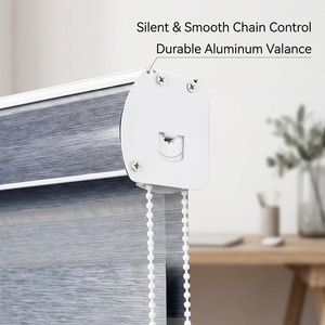 Stores enrouleurs zébrés combinés JSL Designer pour usage commercial et domestique - Product Image 3