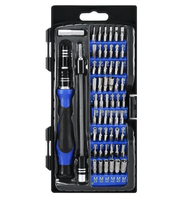 Peaktop Multi Kit d'outils de réparation de téléphone portable Appareil électronique Outil à main 58 en 1 Jeu d'embouts de tournevis de précision