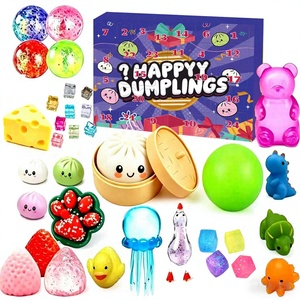 <span class=keywords><strong>Calendrier</strong></span> <span class=keywords><strong>de</strong></span> <span class=keywords><strong>l</strong></span>'Avent Joyeux Noë<span class=keywords><strong>l</strong></span> avec 24 Jouets Sensoriels Squishy et Boîte Surprise pour Enfants – Cadeaux et Amusement <span class=keywords><strong>de</strong></span> Noë<span class=keywords><strong>l</strong></span> - Product Image 1