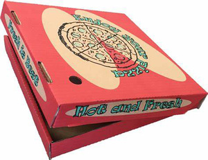 Manufacturer High-quality <b>Cheap</b> Custom logo Printed Portable Reusable Corrugated Delivery Pizza <b>Boxes</b> - Product Image 2