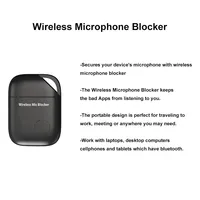 Bloqueador de Micrófono Inalámbrico Portátil, Personalizado, Anti-Hacker, Diseño Flexible para IOS/Android