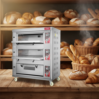 Four à gaz commercial multifonction pour la cuisson de patates douces, maïs, pain, gâteaux et pizzas