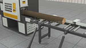 Fendeur de <span class=keywords><strong>bois</strong></span> lourd, <span class=keywords><strong>scie</strong></span> à ruban industrielle multi-lames, idéal pour la coupe du chêne, du pin et du teck - Product Image 4