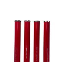 Forets diamantés Great Wall soudés au laser de 52 mm pour perçage humide de béton et maçonnerie, filetage 1-1/4 po, garantie 3 ans