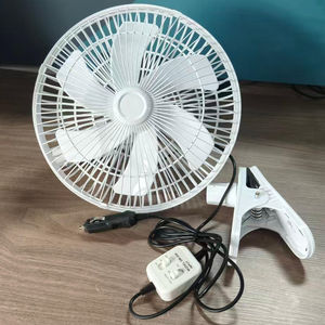 Ventilateur de voiture oscillant à deux vitesses de <span class=keywords><strong>11</strong></span> pouces, petit ventilateur à brancher sur le tableau de bord - Product Image 5