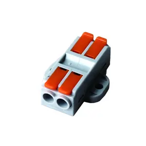 Hord KV226A-2p terminal rápido tipo push conector de fio de topo de plástico à prova d'água