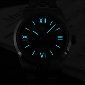 Reloj de Vestir de Lujo para Hombre de 38.5 mm, Logotipo Personalizado, Mecánico Automático, Sumergible, con Revestimiento Superluminoso - Product Image 6