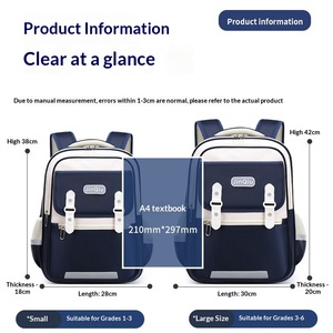 Oferta Especial Mochila con Logotipo Personalizado Impermeable de Gran Capacidad, Bolsa Escolar, Mochilas Escolares para Niños, Mochila Infantil - Product Image 4