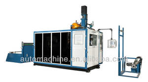 Máquina de fabricación de vasos de plástico, servocontrol automática en modelo clásico de empresa de maquinaria, máquina termoformadora de vasos de plástico - Product Image 2