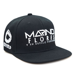 Gorra de Béisbol Plana Estructurada con Visera Plana, 6 Paneles, Oxford Dobby, Cierre a Presión, Bordado Personalizado, Venta al Por Mayor - Product Image 2