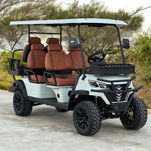 Carrito de Golf Eléctrico Todoterreno, <span class=keywords><strong>Buggy</strong></span> de Golf con Batería de Litio de 72v, Carrito de Golf Homologado para Calle para 6 Personas, para Adultos - Product Image 2