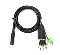 Câble d'extension pour moteur de moyeu de vélo électrique Julet, 9 broches mâle, 80 cm, câble de conversion étanche pour kit de conversion de vélo électrique