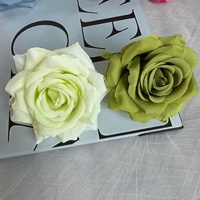 Têtes de roses artificielles colorées au toucher réel, roses artificielles de haute qualité à tige unique pour bricolage, mariage, Saint-Valentin, Pâques