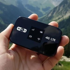 Roteador DNXT 4G com Cartão SIM, Roteador Wi-Fi 4G, Dispositivo Wi-Fi Portátil 4G, 3000mAh, WPS, WiFi6, 300Mbps, USB, LED para Uso Externo - Product Image 1