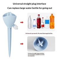 Penyiram Bunga Otomatis dengan Irigasi Tetes untuk Sukulen & Tanaman - Dispenser Penyiraman Plastik untuk Pemalas - Peralatan Kebun