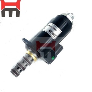 วาล์วโซลินอยด์รถขุดรุ่น SK200-8 SK210LC-8 SK250-8 SK260LC-8 ขายดี รุ่น YN35V00049F1 30C50-213 วัสดุโลหะ - Product Image 5