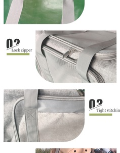 Sac de transport pliable grande capacité respirant pour animaux de compagnie (chats et chiens) – Idéal pour les voyages – Nouvelle collection très demandée - Product Image 4