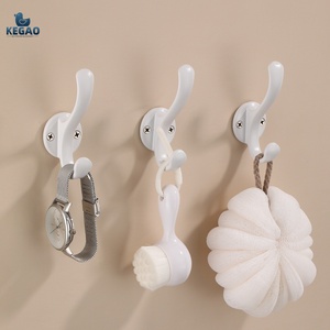 ตะขอแขวนผนังอะลูมิเนียมแบบไม่ต้องเจาะ KEGAO สำหรับห้องน้ำ ห้องครัว ประตูทางเข้า <span class=keywords><strong>ตู้</strong></span>เสื้อผ้า ตะขอเดี่ยว - Product Image 3