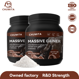 Chumita <span class=keywords><strong>Super</strong></span> <span class=keywords><strong>Mass</strong></span> <span class=keywords><strong>Gainer</strong></span>, Proteína de Suero en Polvo, Ganador de Peso, Nutrición Deportiva, Dosis y Especificaciones Personalizadas - Product Image 1