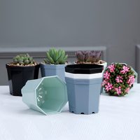 Pot de fleurs en plastique en gros, 10 cm, en résine épaissie, pour décoration intérieure, balcon, salon