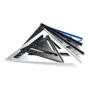 7in carré charpentiers mesure règle vitesse carré chevron carré Triangle Angle rapporteur règle outil avec métrique - Product Image 4