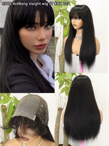 Gran oferta de pelucas Bob brasileñas Super doble dibujado encaje transparente frente platino Rubio Remy pelo <span class=keywords><strong>corto</strong></span> recto estilo mixto - Product Image 2