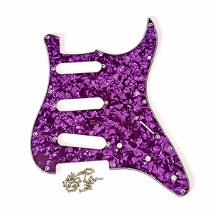 Plaque <span class=keywords><strong>de</strong></span> protection avant anti-rayures multicolore pour <span class=keywords><strong>guitare</strong></span> électrique, cordes SQ, pickguard personnalisé en plastique - Product Image 4