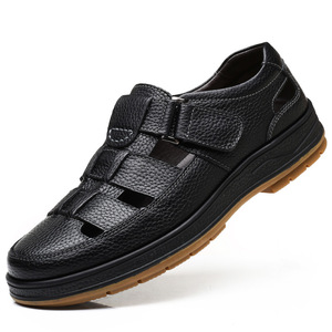 <span class=keywords><strong>Sandalias</strong></span> <span class=keywords><strong>de</strong></span> Verano 2026 Marrones Casuales <span class=keywords><strong>para</strong></span> <span class=keywords><strong>Hombre</strong></span>, <span class=keywords><strong>Sandalias</strong></span> <span class=keywords><strong>de</strong></span> Cuero Genuino Baratas <span class=keywords><strong>para</strong></span> <span class=keywords><strong>Hombre</strong></span>, <span class=keywords><strong>Sandalias</strong></span> <span class=keywords><strong>de</strong></span> <span class=keywords><strong>Hombre</strong></span> con Suela <span class=keywords><strong>de</strong></span> <span class=keywords><strong>Goma</strong></span> en Oferta - Product Image 1