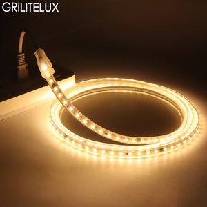 Bande LED bicolore sans pilote 220V, changement de couleur blanc par interrupteur, sans contrôleur, 192 LED/m, bande LED CCT - Product Image 5