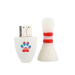 3D Carton <span class=keywords><strong>Bowling</strong></span> Pin USB <span class=keywords><strong>Flash</strong></span> Drives 1GB 2GB 4GB 2,0 PVC USB Memory Stick 3,0 8GB 16GB 32GB 64GB Pen Drive Regalo Disco USB - Product Image 2