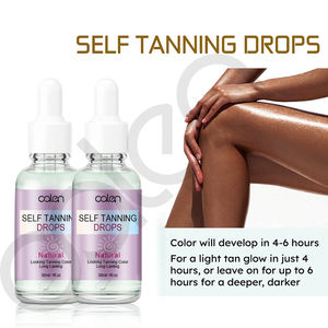 Autobronceador profesional para <span class=keywords><strong>cara</strong></span> y cuerpo, potenciador de bronceado sin sol, <span class=keywords><strong>gotas</strong></span> de autobronceado, Etiqueta Privada - Product Image 3