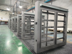 사용자 정의 방수 빈 Led 디스플레이 캐비닛 알루미늄 부품 제조 서비스 가공 구조 판금 가공 - Product Image 2