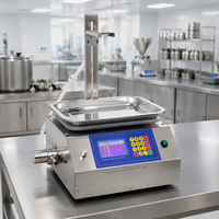 Machine de remplissage automatique de liquides avec pompe magnétique résistante à la corrosion pour alcool, vinaigre, nettoyant, formaldéhyde